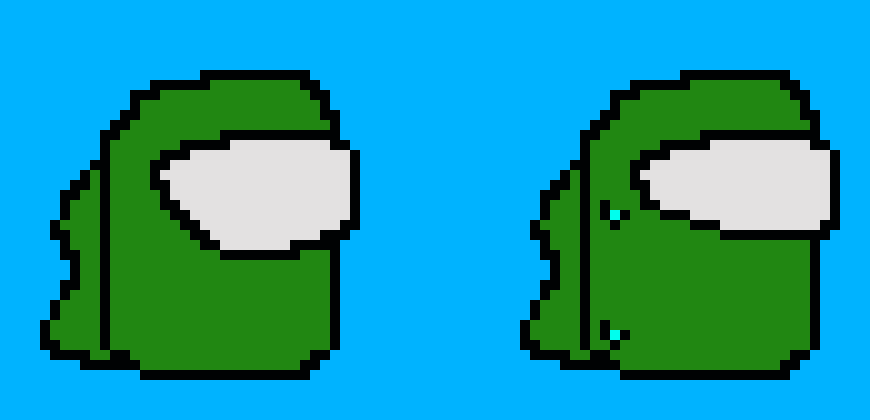 [4a6b82] Vs. Impostor V4 but pixels (GREEN 1)