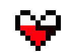 [5f0d4d] half Heart