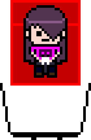 [573ad2] danganronpa pixel sprite base v2 except she's playing skylanders: spyro's adventure