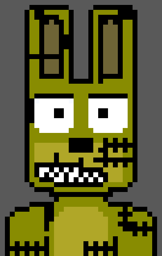 [b9de0d] *when the light stops all chris hears is tiny foot steps* - plushtrap