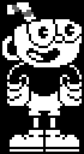 [9664c4] Cuphead UnderTale Sprite