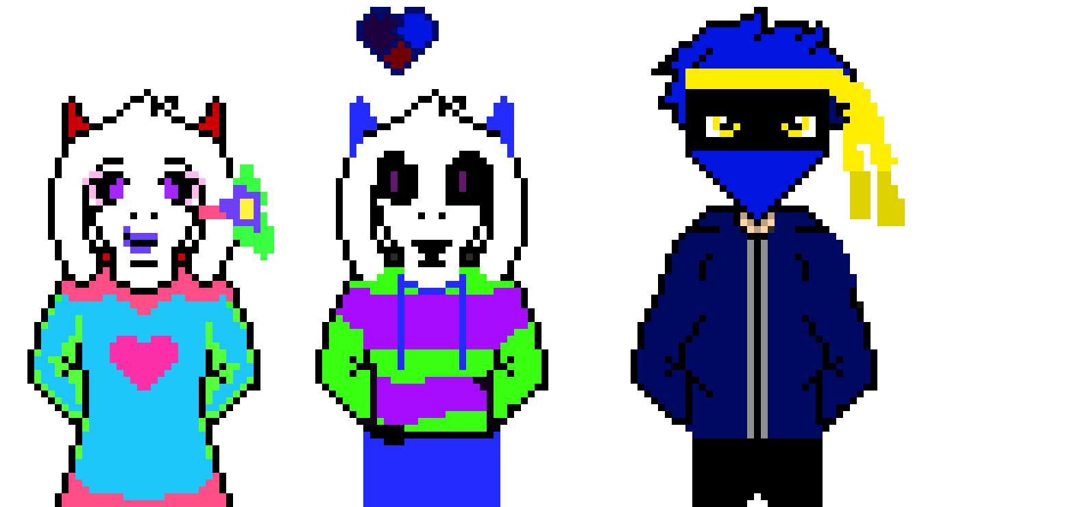 [904ba9] The goat family.