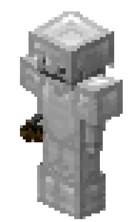 [990543] Minecraft Armored Skeleton