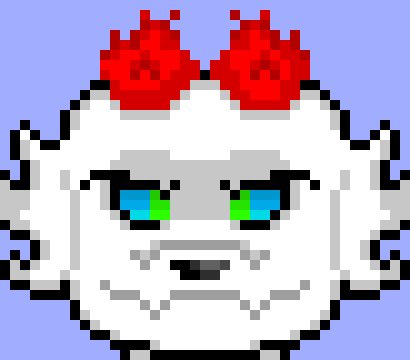 [63ceb7] Mine wasn`t "angry", more of a evil, look instead... Just all you could see was the eyes...