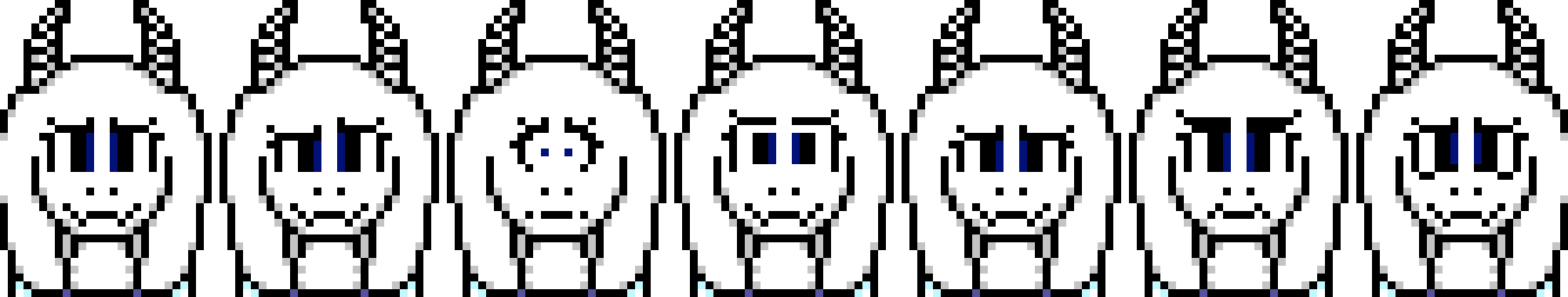 Rule one of a new OC! Other faces.... -Terrie