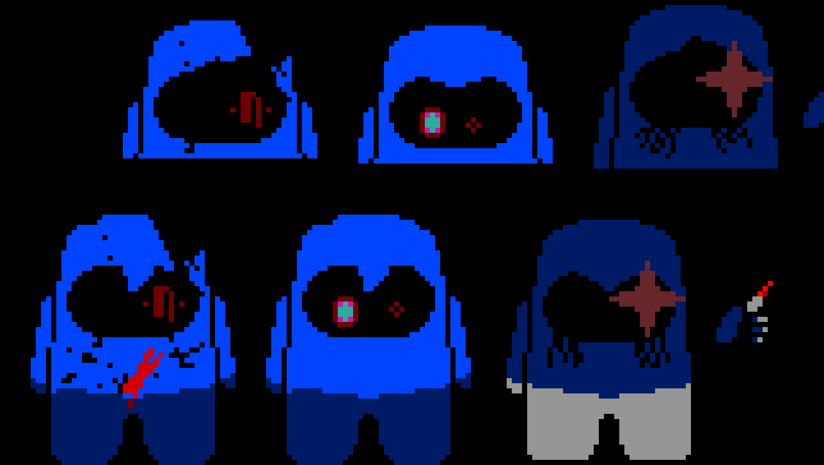 blue mruder tiro