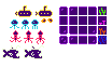 [722a74] Submarine Sprite Sheet