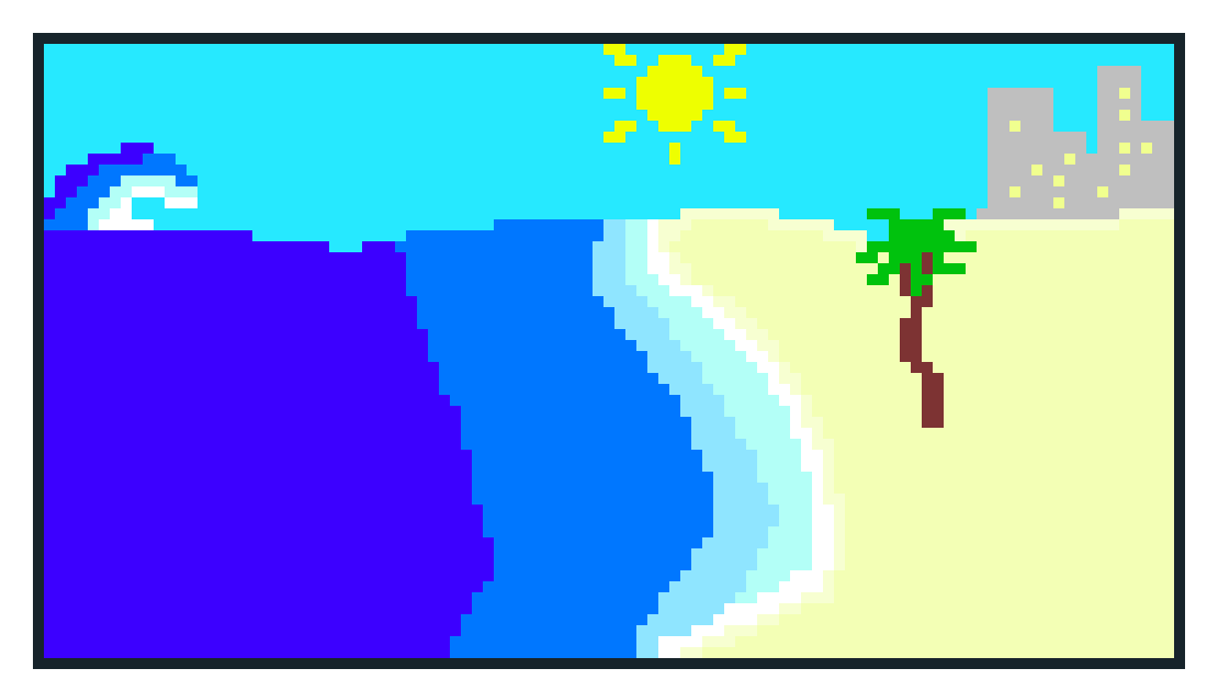 [541095] Beach Scene