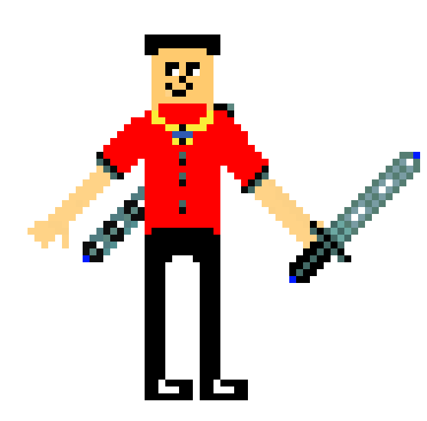 [9664c4] swords man