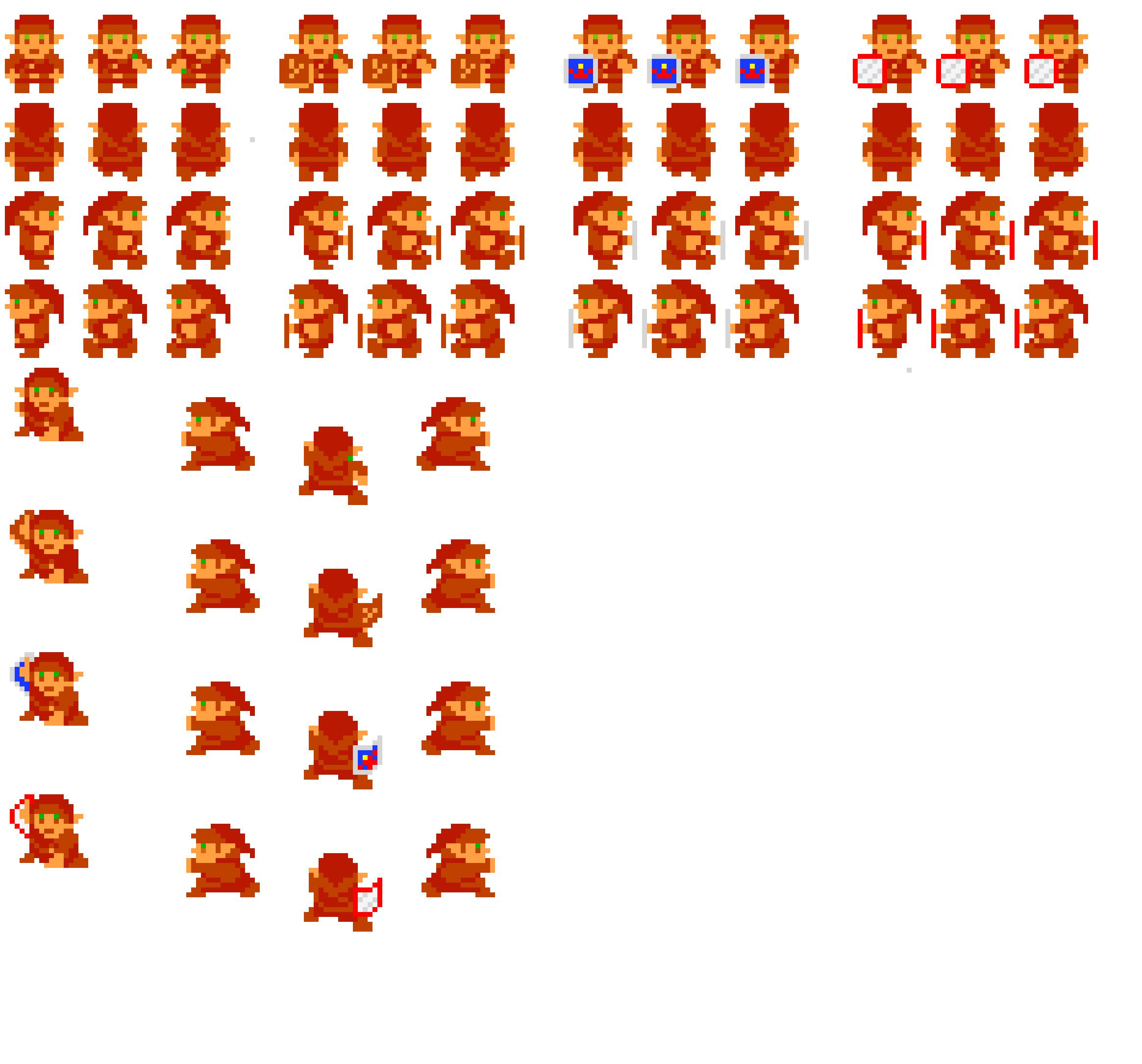 [cdcb4e] GORON LINK SPRITES