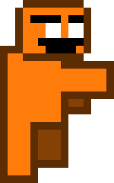 [e653aa] Orange Guy