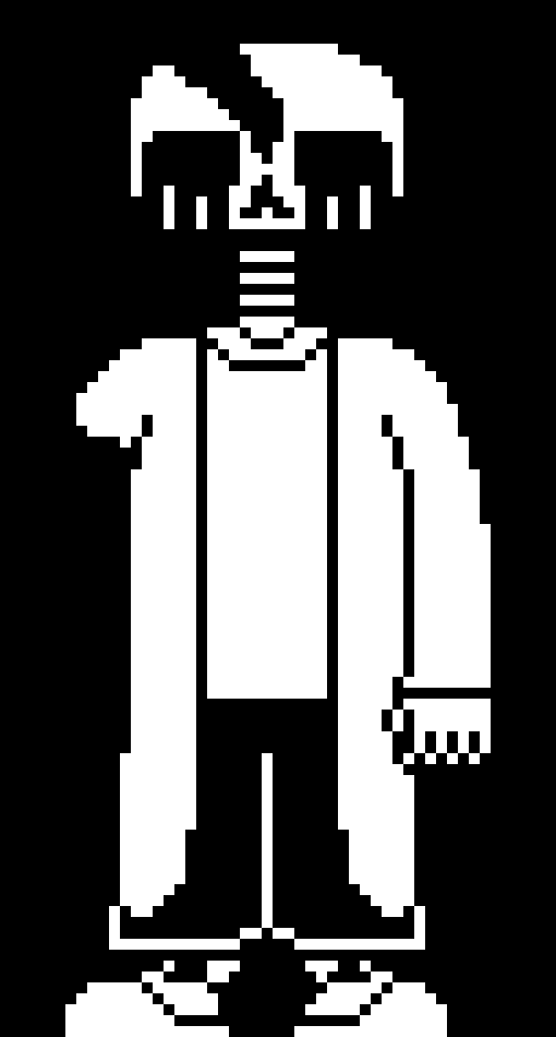 [d959ff] how about put alex on one of the shelfs and have black and white around him a bit?