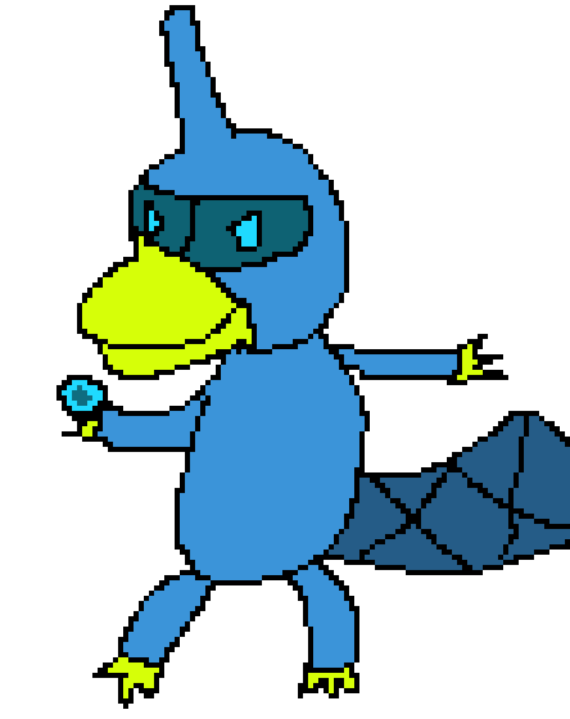 [d6b6ec] Aster- Main Character for pokemon comet and asteroid