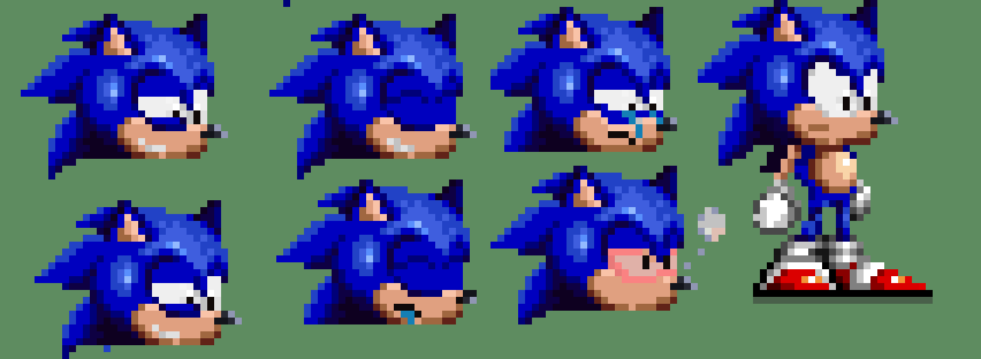 [8296a8] sonic spites sheets