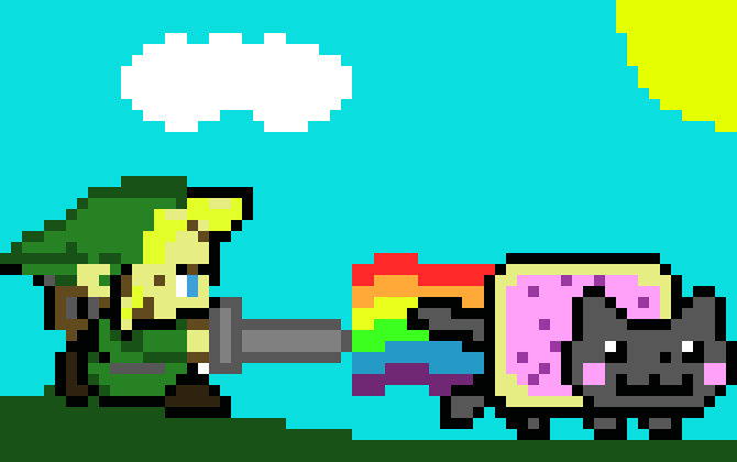 [9664c4] Links Sword Is Special