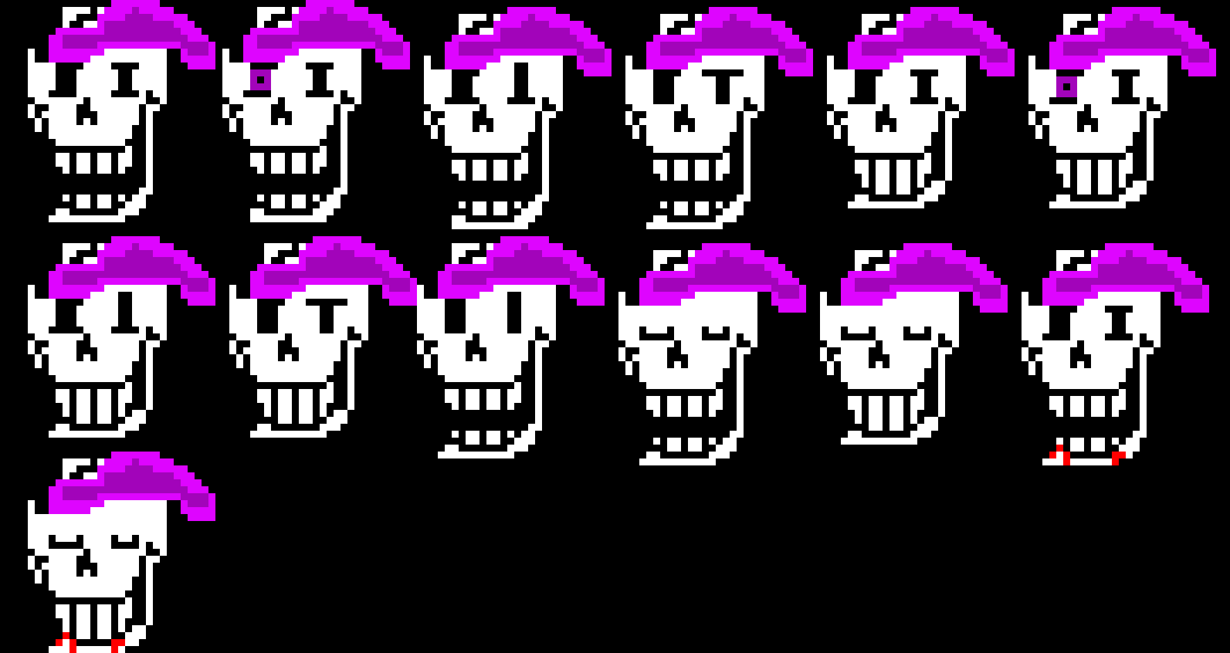 [9664c4] Void Papyrus's Expressions
