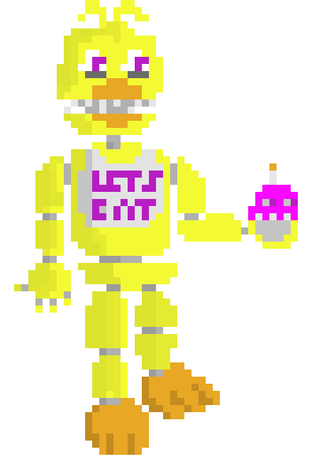 [9664c4] Unwithered Chica(Five Nights at Freddys 2)