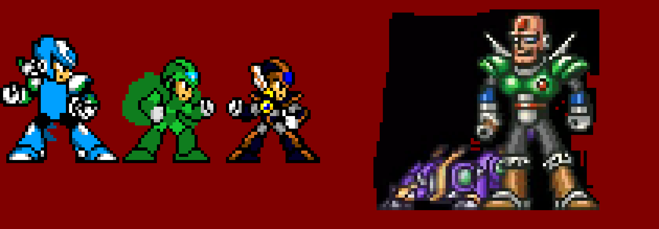 [702dd0] Megaman X protagonists