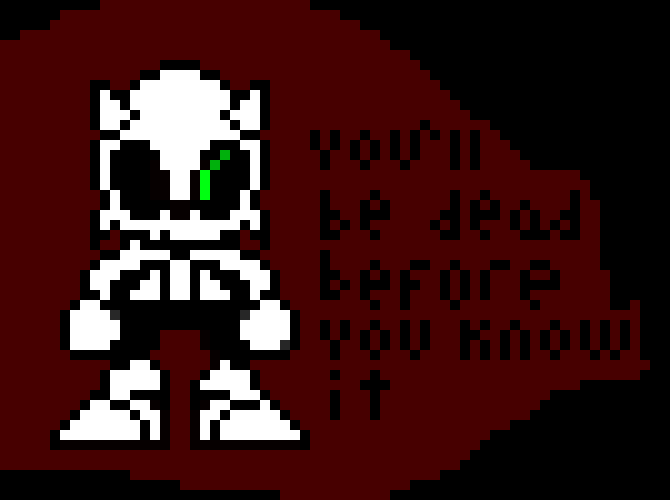 [97d672] Sonictale Genocide Route: Sonic Fight