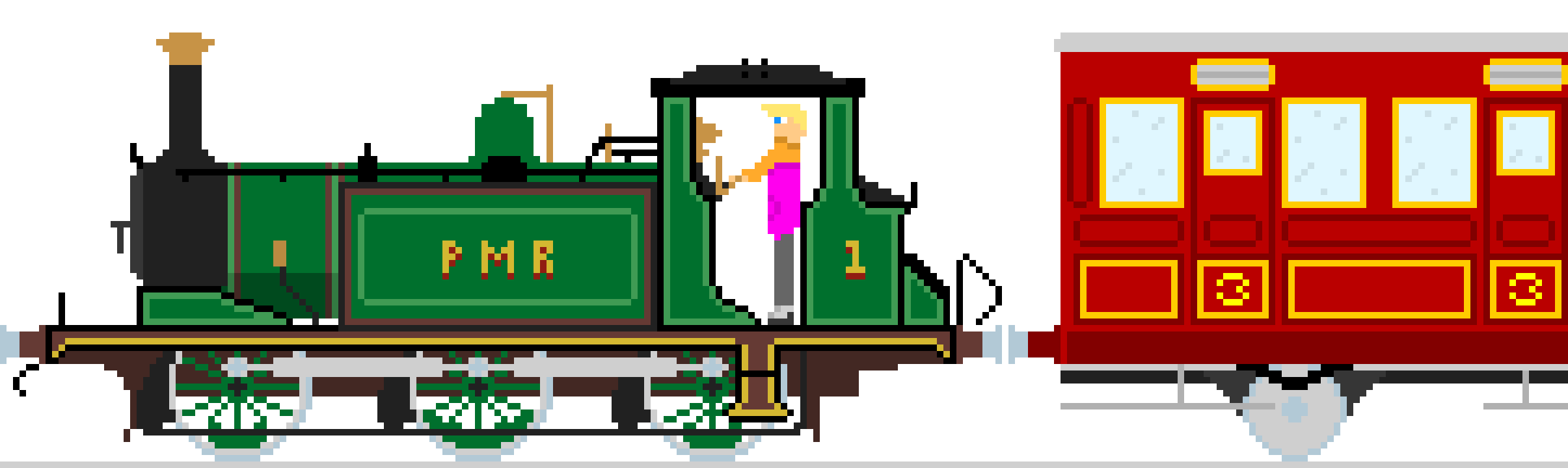 [842b2e] *A train waits at a station, like always* 