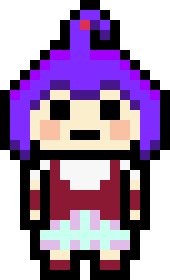 [5250d7] danganronpa pixel sprite base - Akari V1