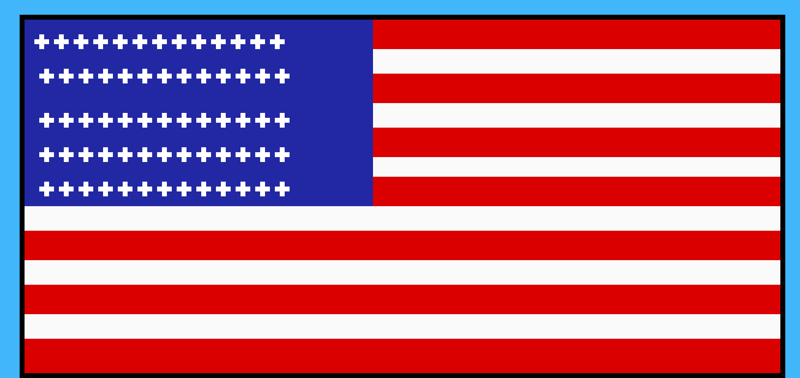 [9664c4] U.S.A. Flag