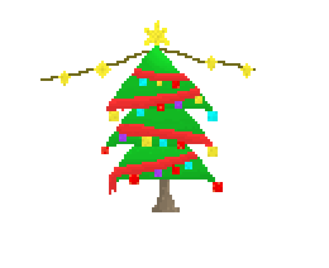 [fb2347] Light Up Christmas Tree