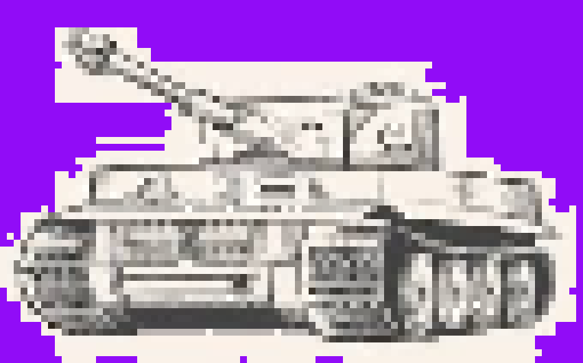 [c2bfef] WW2 German Tiger Tank