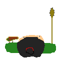 [9664c4] Top-down aztec warrior
