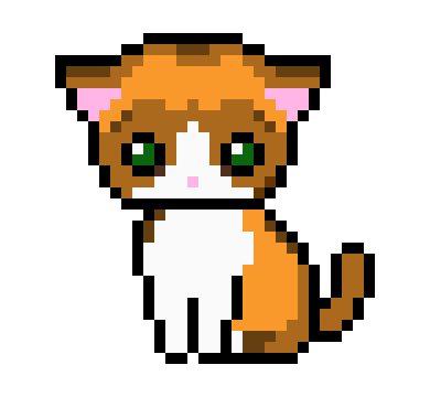 [84efdd] Pixel Cat Sócrates
