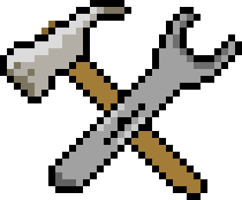 [eb6212] hammer and wrench
