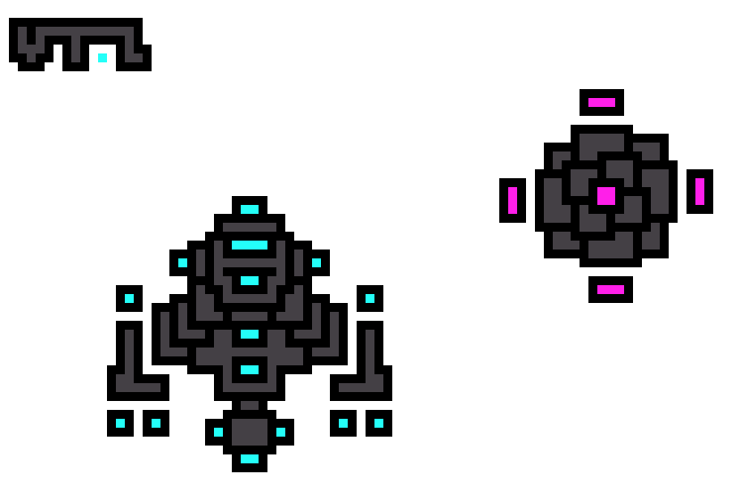[9664c4] Neon Robots - VTOL