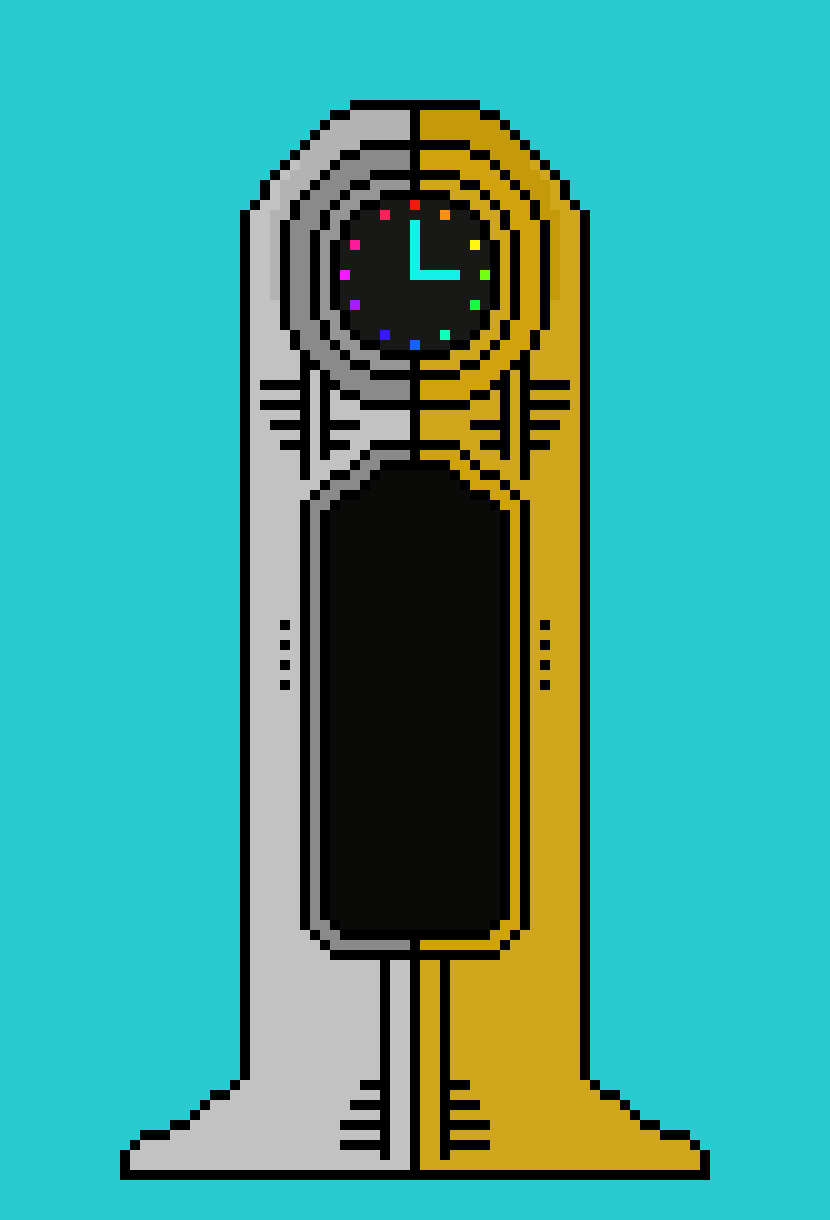[d1bb4c] Daft Clock