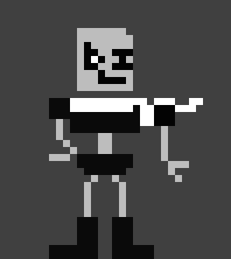 [db649b] *PAPYRUS READYS A BONE BLOCK*