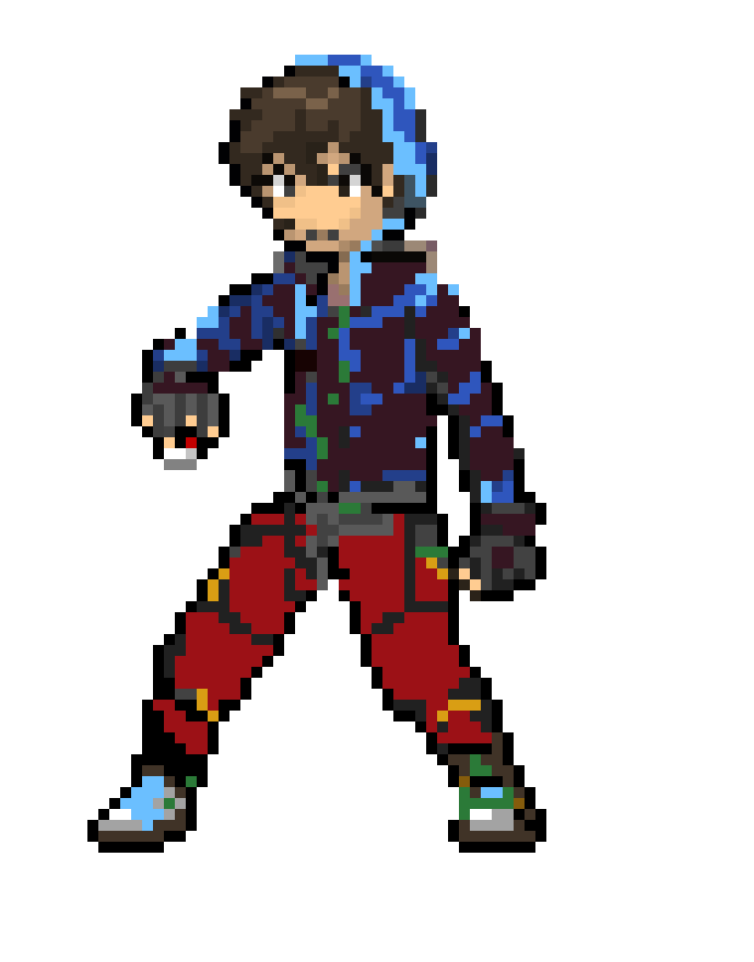 [e03504] pokemon trainer sprite