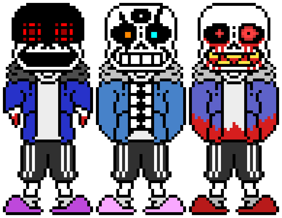Horrifying Monsters Trio v2