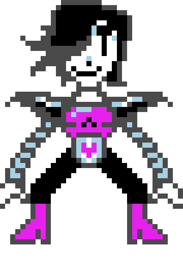 [0229ae] Mettaton EX Battle Sprite