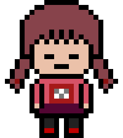 [a05f58] Danganronpa Pixel Sprite Madotsuki