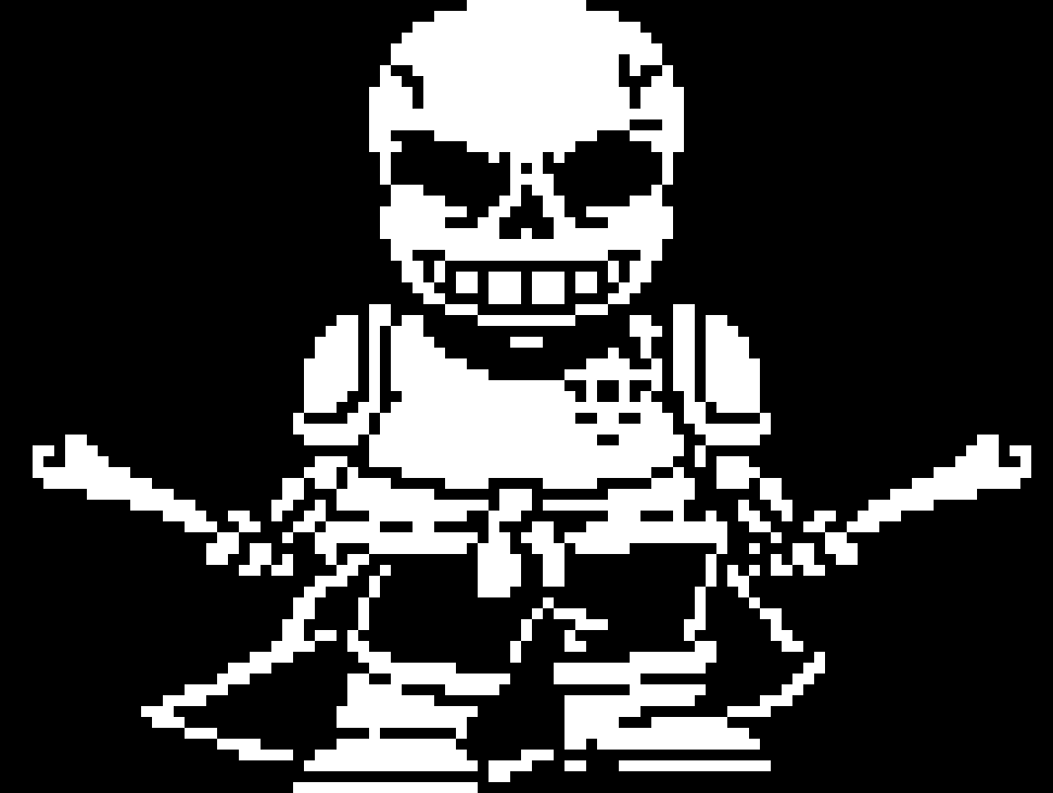 [11a9d7] -sans freezes in shock- (please, everyone calm down!) -Distrust!Sans