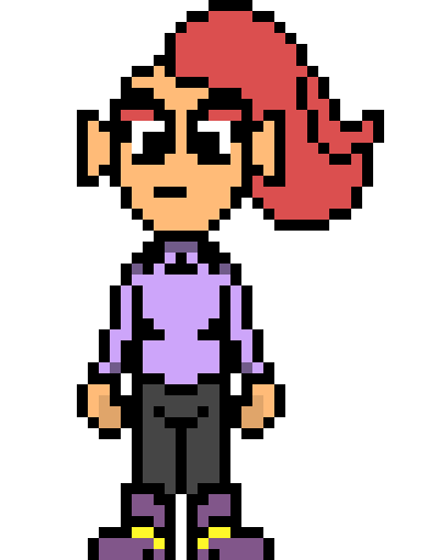 [b0559a] Undertale 2 Undyne Overworld sprite