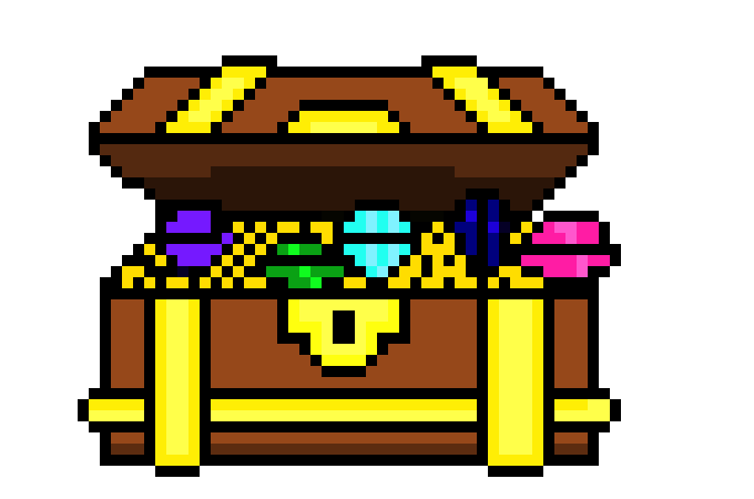treasure chest open