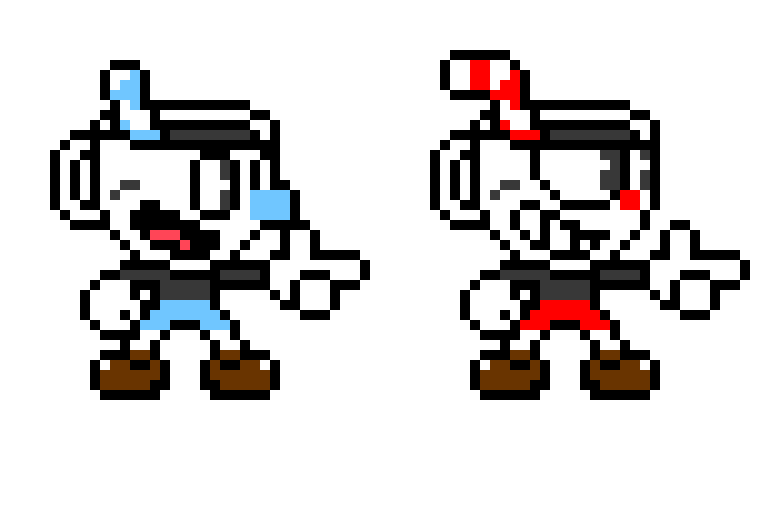 cuphead and mugman