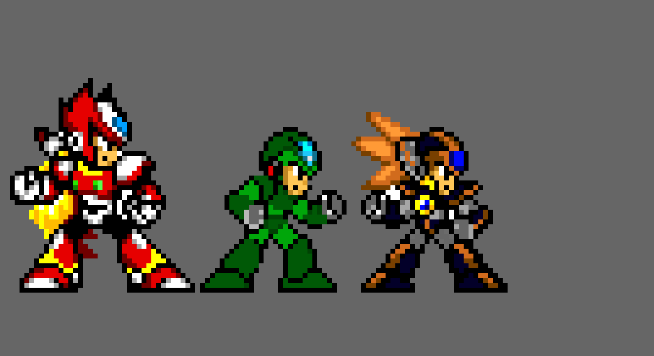[90e617] Megaman X's teem alt univers