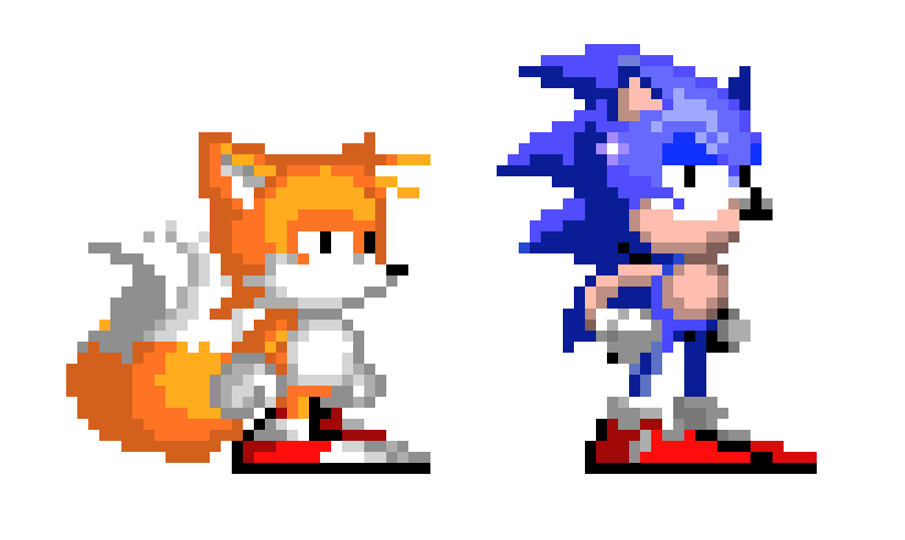 [50742d] sonic and tails dorkly