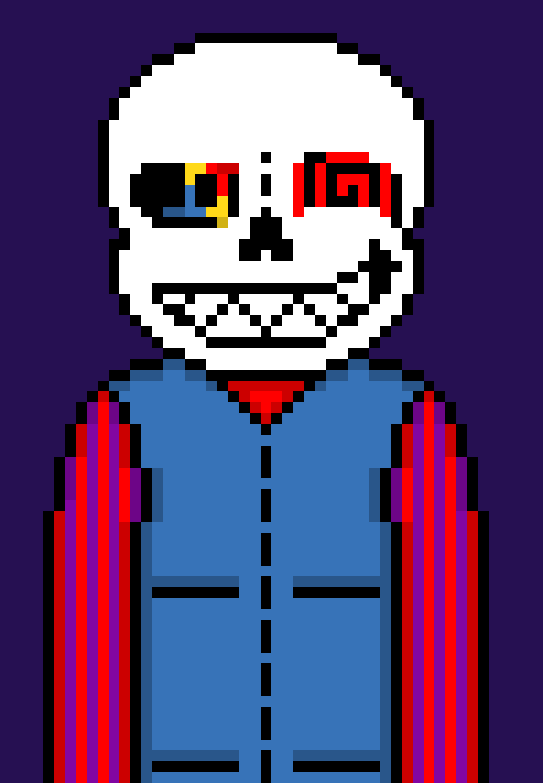 [71fafd] now now, i know that this skeleton refuses to fight, but i have a champion that is willing to kill, so you will see SOMEONE die today