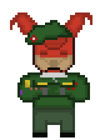 [2b2cca] Rudolph disapointted crossed arms sprite