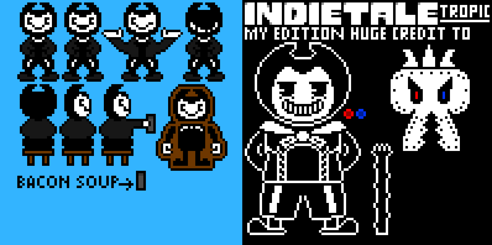 [9664c4] IndieTale (My Version) Bendy BATIM