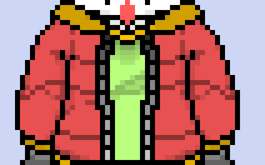 "Quick, fix with the jacket... Why?...