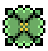 [12c229] greenflowerpixel