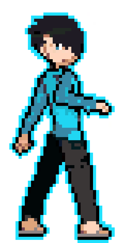 [77682a] Self-trainer pixel sprite